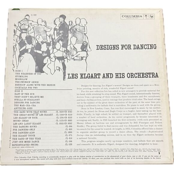 Les Elgart Vinyl Record with Colorful Cover - Picture 3 of 4